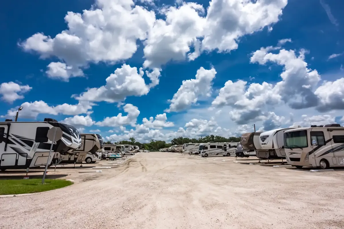 Gravel Boat and RV Parking